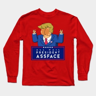 President Assface Long Sleeve T-Shirt